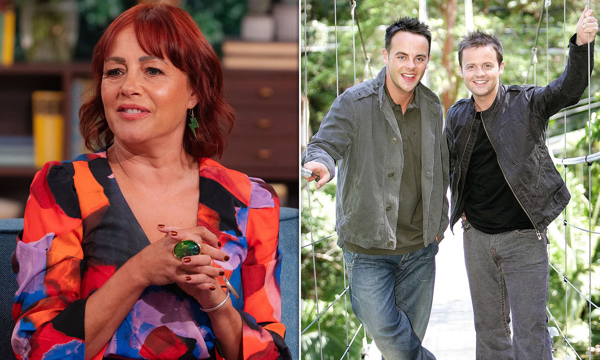 Sarah Cawood reveals awkward face-crash kiss with Declan Donnelly at ...