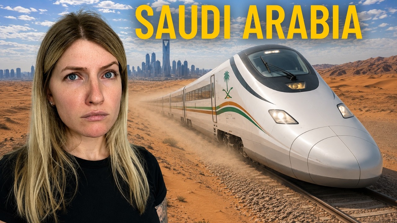 We tried Saudi Arabia’s first bullet train 🇸🇦 (Jeddah to Medina)