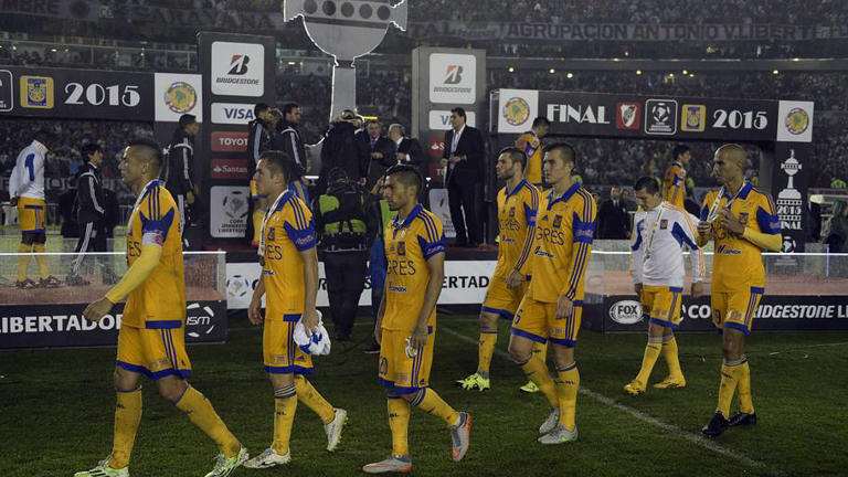 Liga MX side, Tigres, lost to River Plate in the 2015 Copa Libertadores Final. | Juan Mabromata/AFP/Getty Images