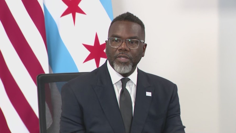 Johnson says he's in no rush to announce plans on seeking 2nd term as Chicago mayor