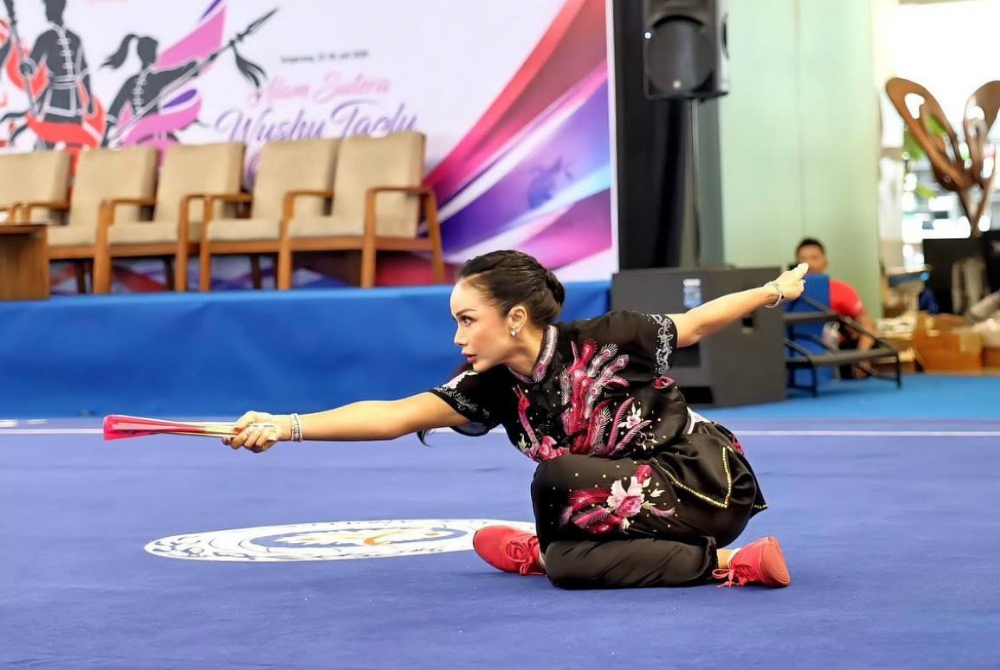 Krisdayanti adds wushu gold to her long list of achievements at 51