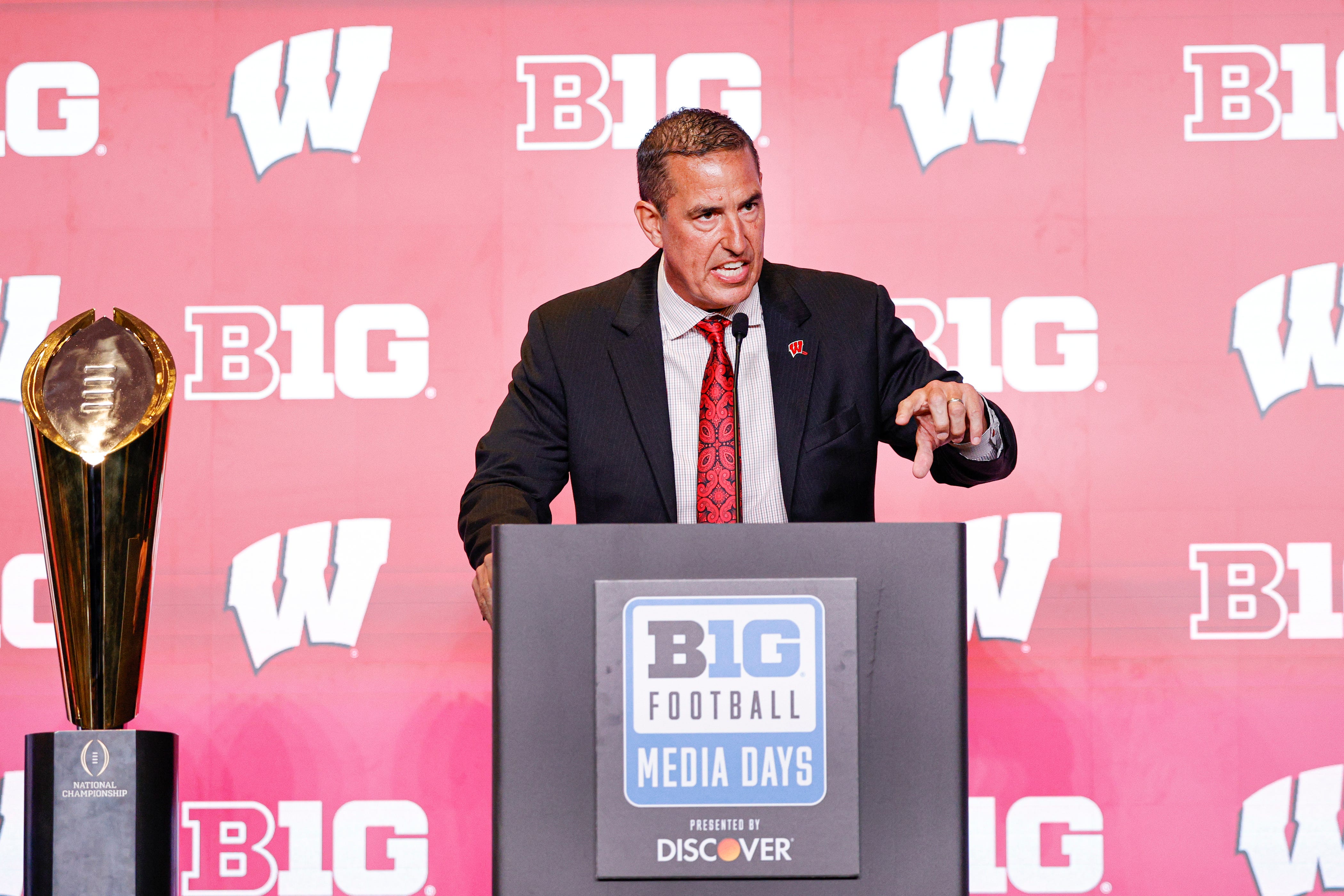 Wisconsin football coach Luke Fickell acknowledges 'hot seat' reality