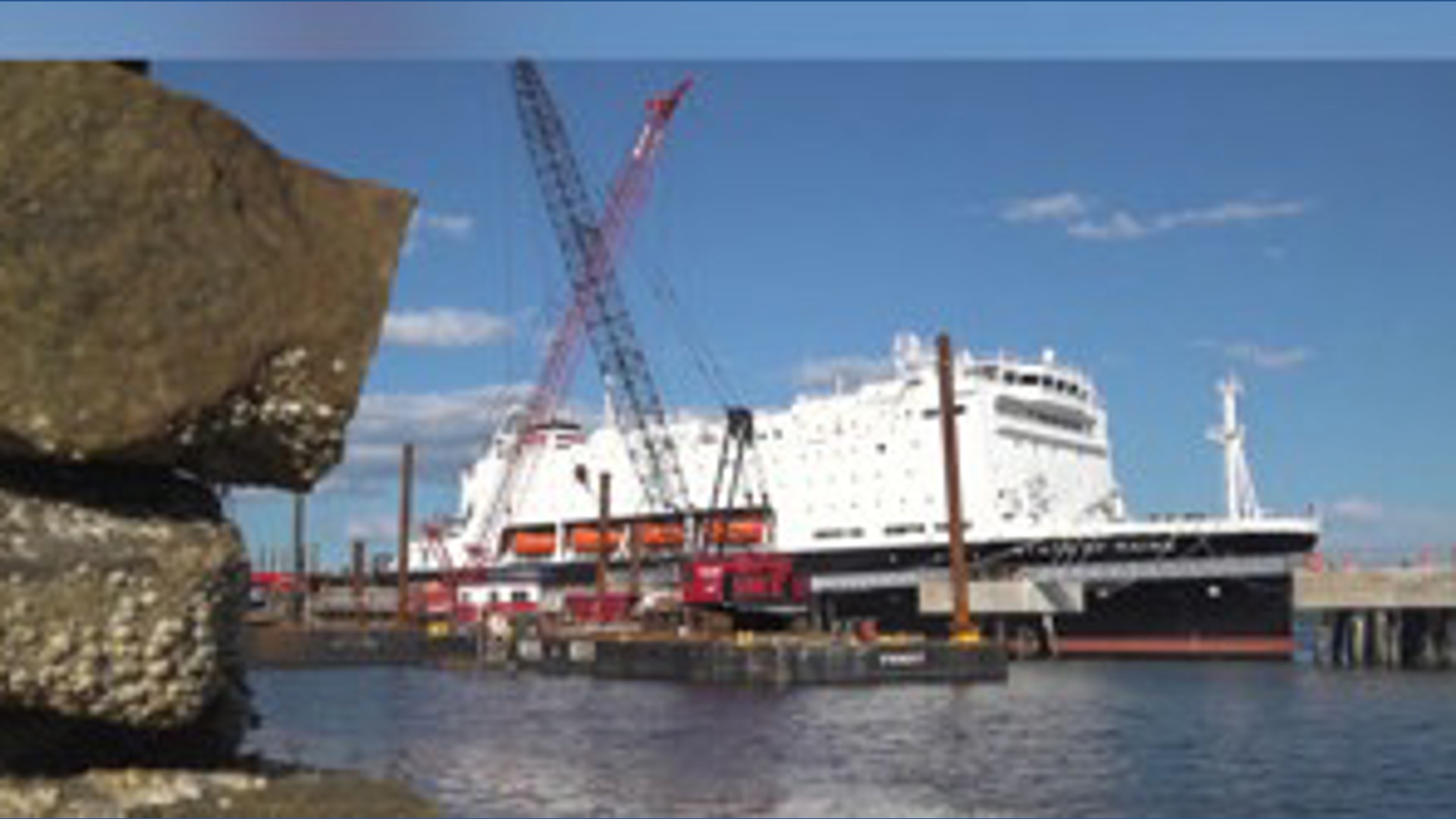 MMA's new training ship arrives in Castine