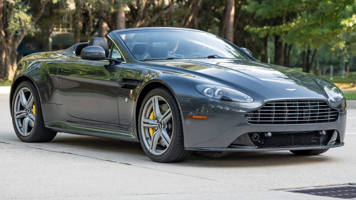 2011 Aston Martin V8 Vantage Roadster for sale with 25,000 miles