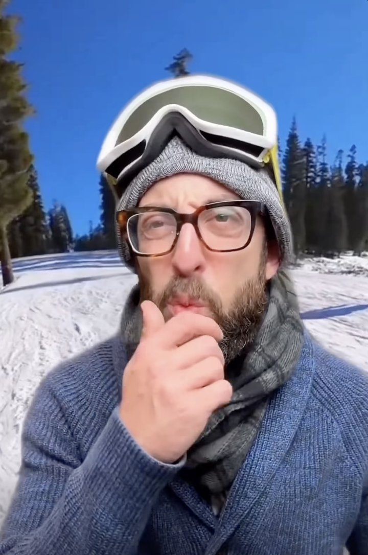 Maybe skiing isn’t for me...