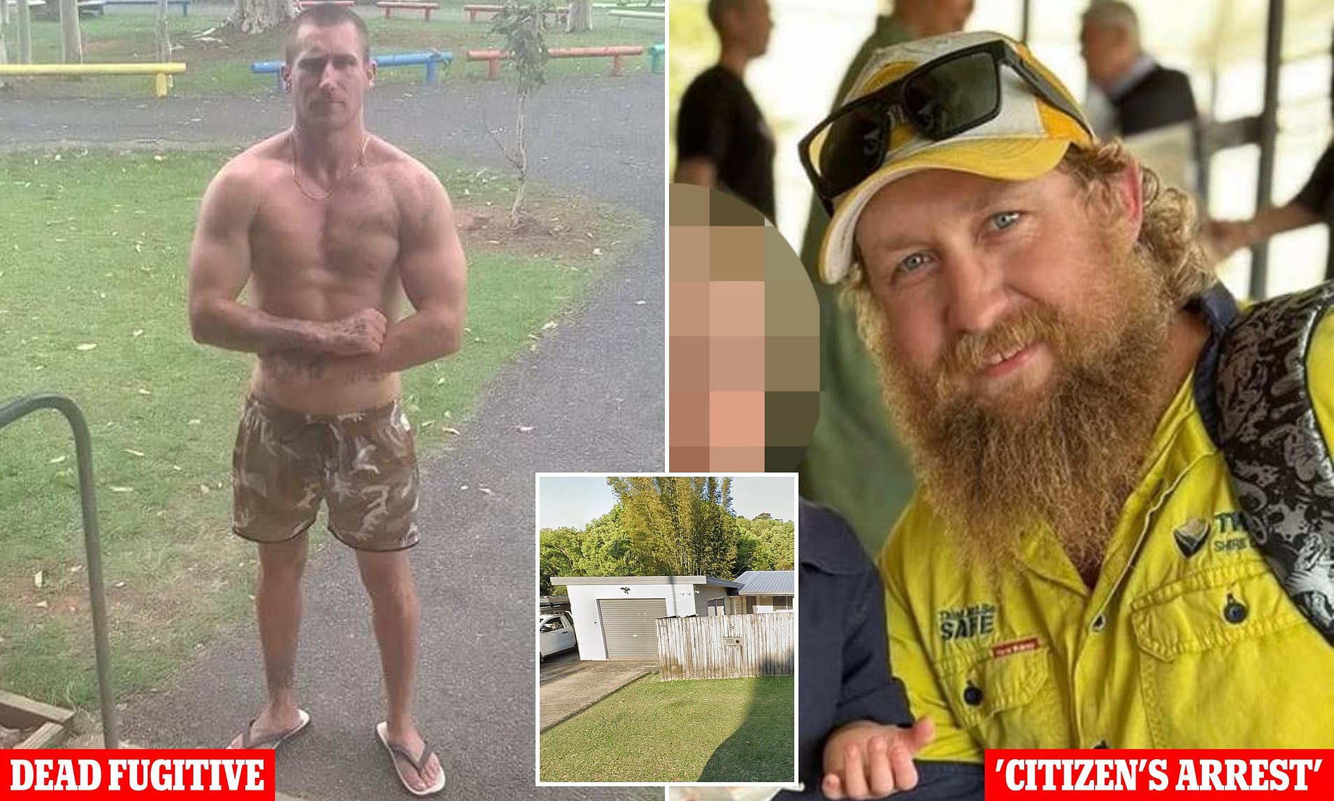 Wife of accused vigilante tradies charged after locals allegedly beat crim-on-the-run to death