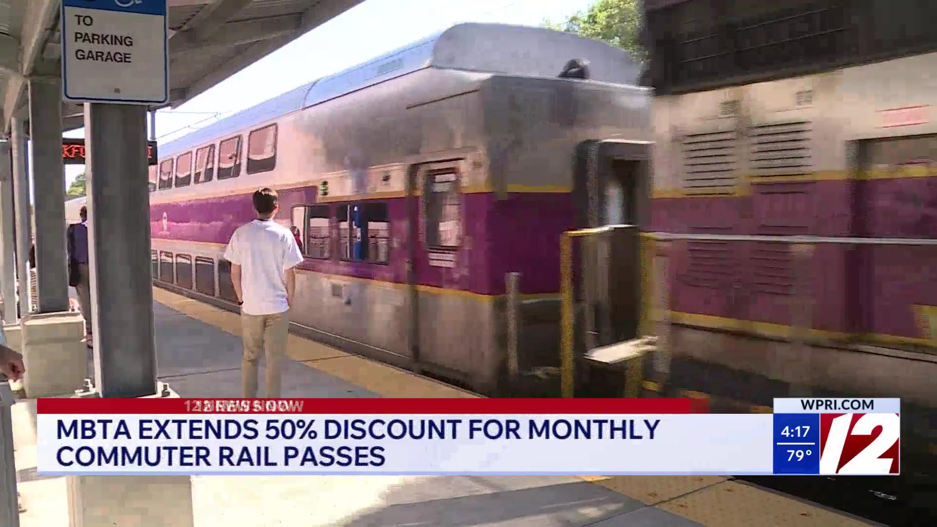 MBTA extends 50% discount for monthly commuter rail passes
