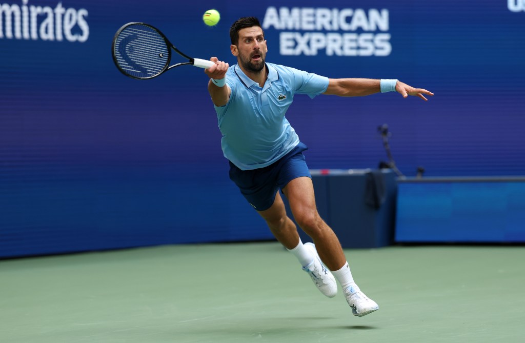 “At last year’s US Open, Djokovic signed my forehead and it was the highlight of my year,” Laporte said. Getty Images