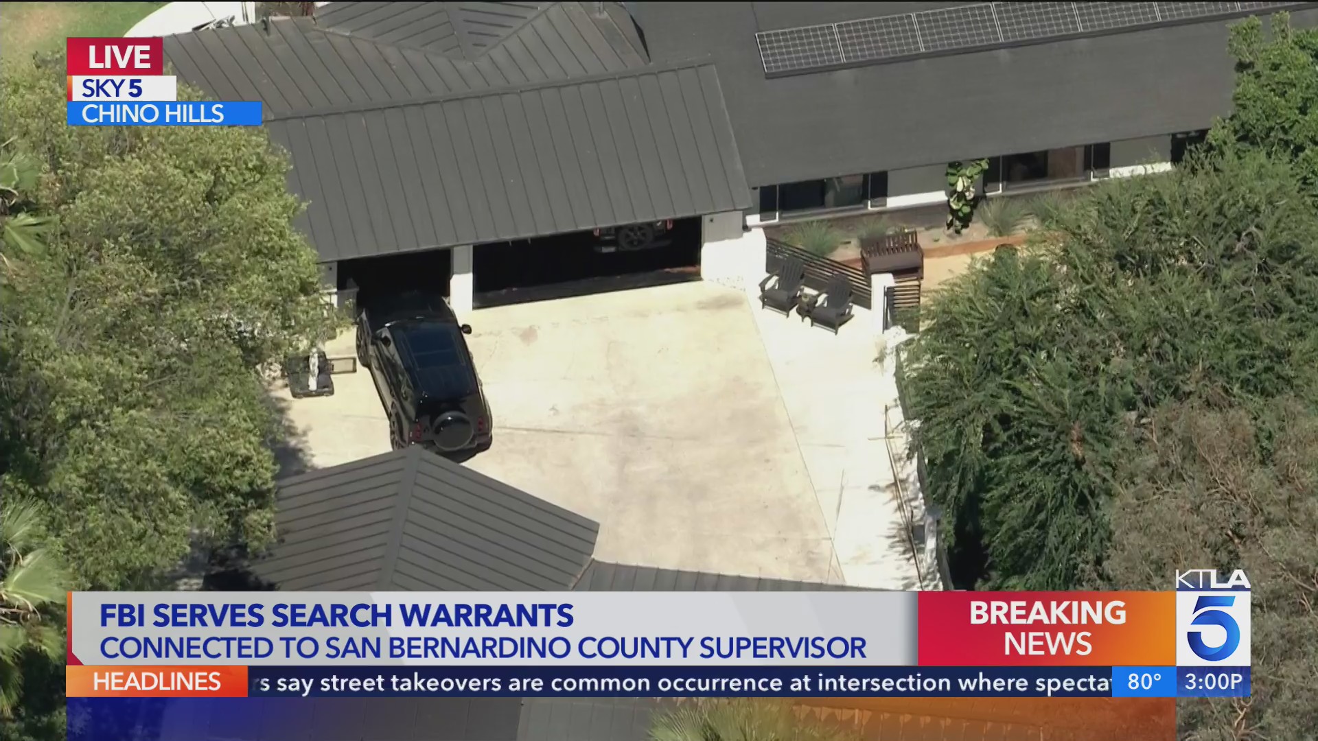 FBI serves search warrants at locations tied to San Bernardino County ...