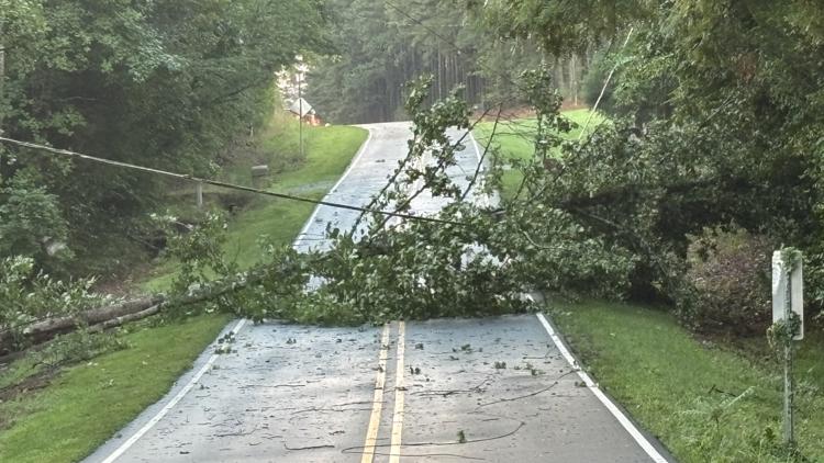 Storm system causes over 3,000 power outages in Triad