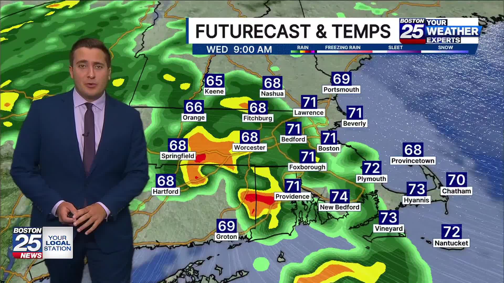 Weather alert: Heavy rainfall expected Wednesday