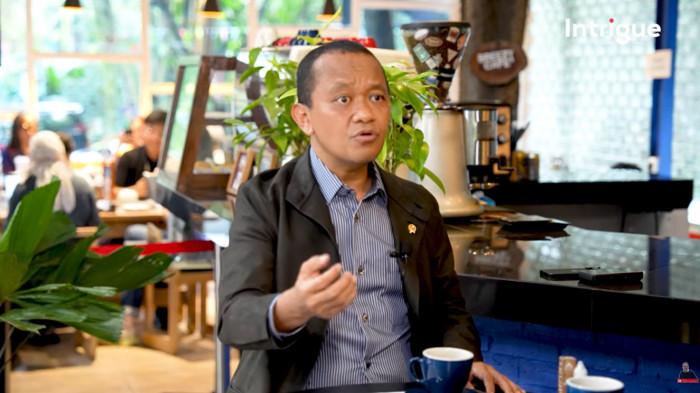 Menteri ESDM, Bahlil Lahadalia.