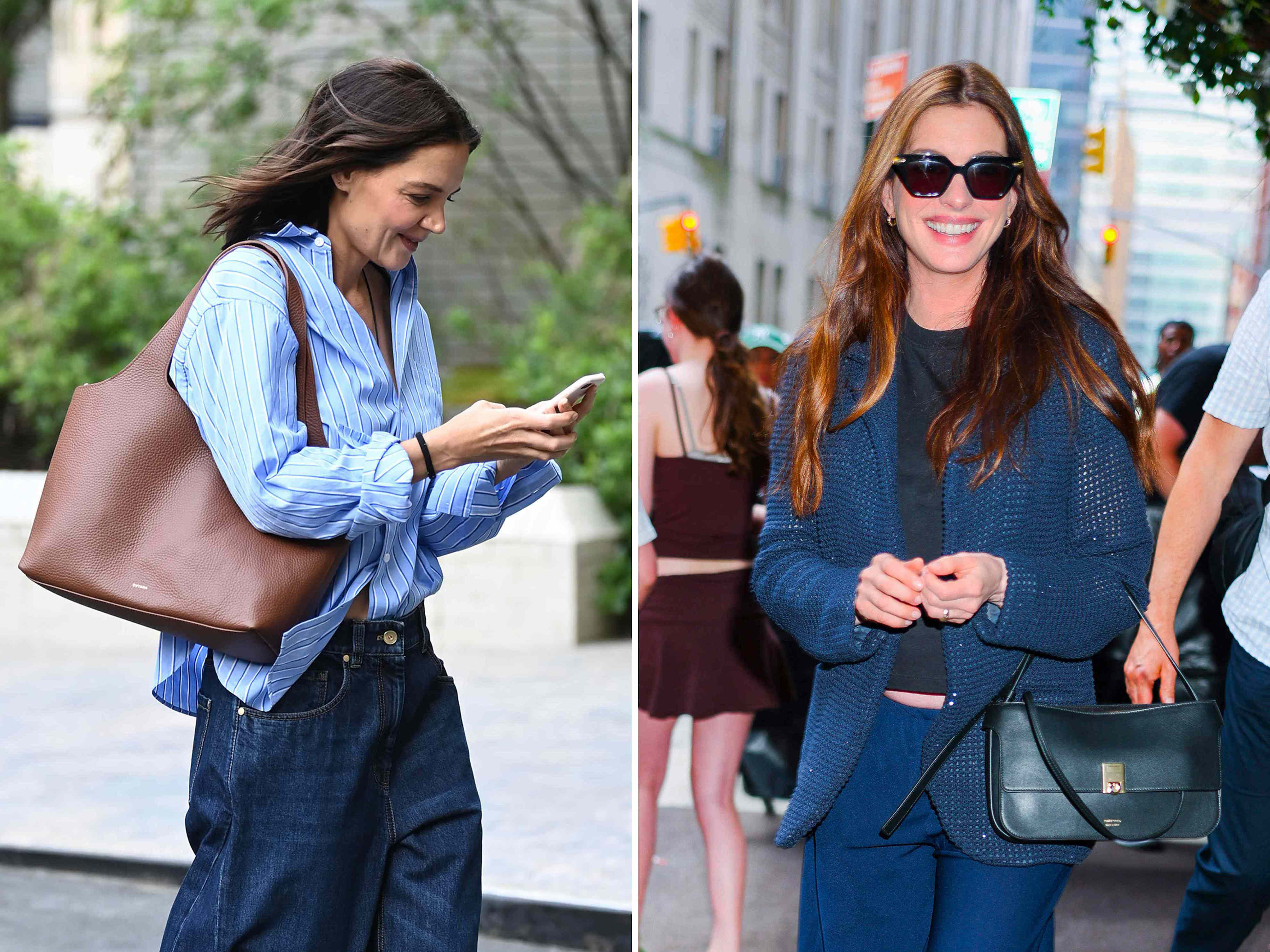 Katie Holmes and Anne Hathaway inspired me to shop spacious tote bags for work and travel—from $14
