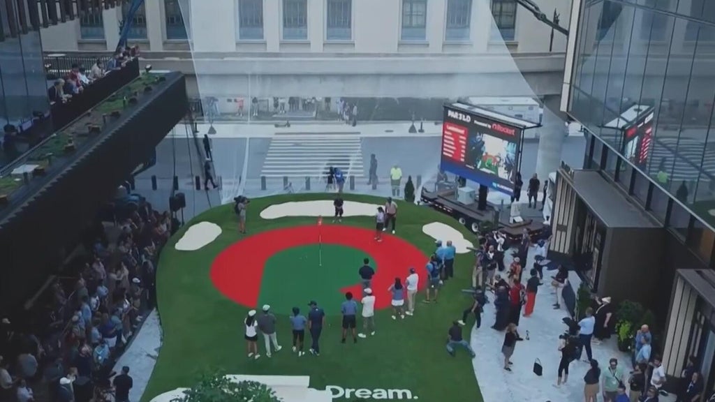 Pro golfers meet up for par 3 in the D ahead of Rocket Classic