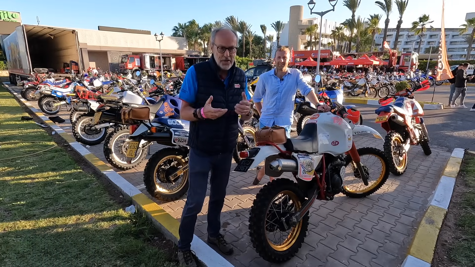 Exploring the wildest custom rally bikes in the world
