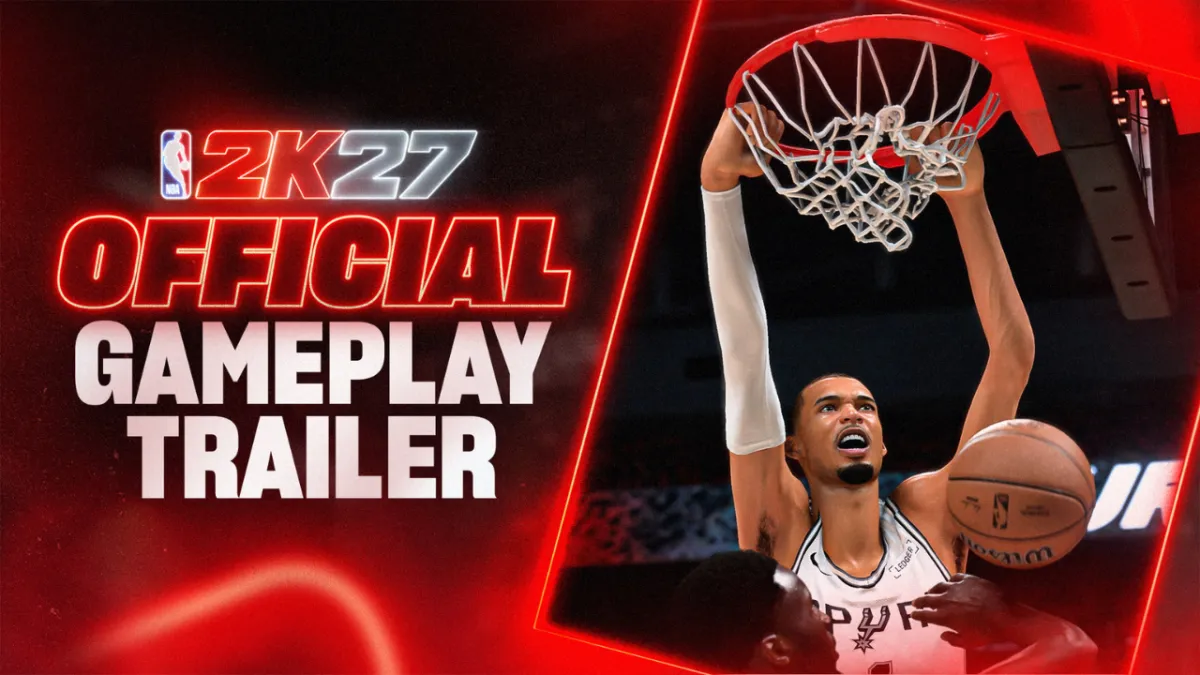NBA 2K releases gameplay trailer for NBA 2K27 showcasing enhanced ...