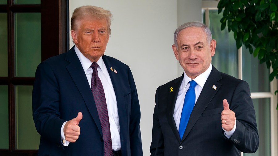 Trump, Netanyahu meet as Americans are split on Iran objectives