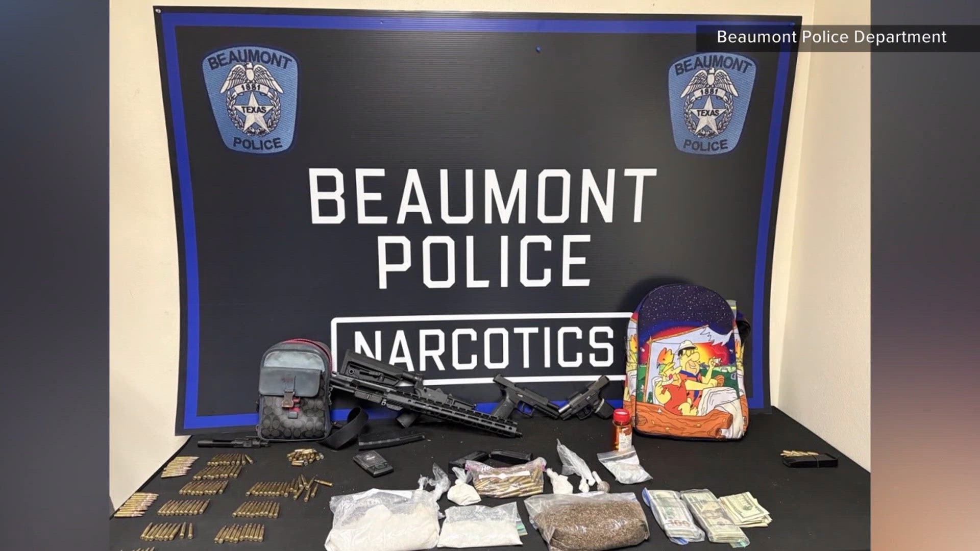 SETX violent crime task force arrests two after pursuit, seizes guns ...