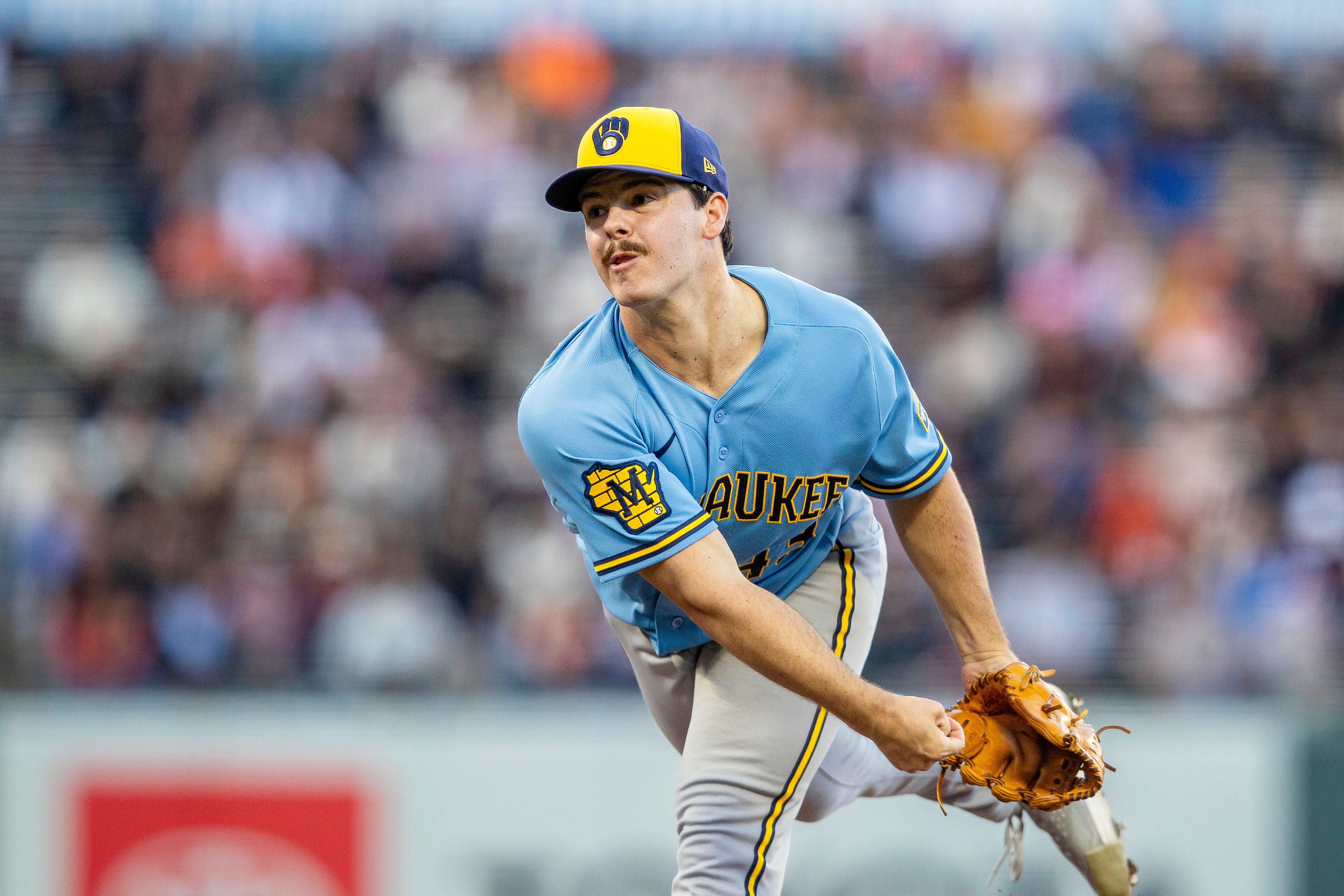 What's the Brewers' magic number to make the playoffs? Where they sit
