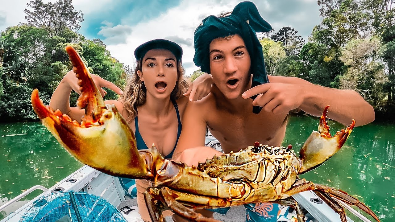 Trapped in the mangroves with a giant mud crab on the line