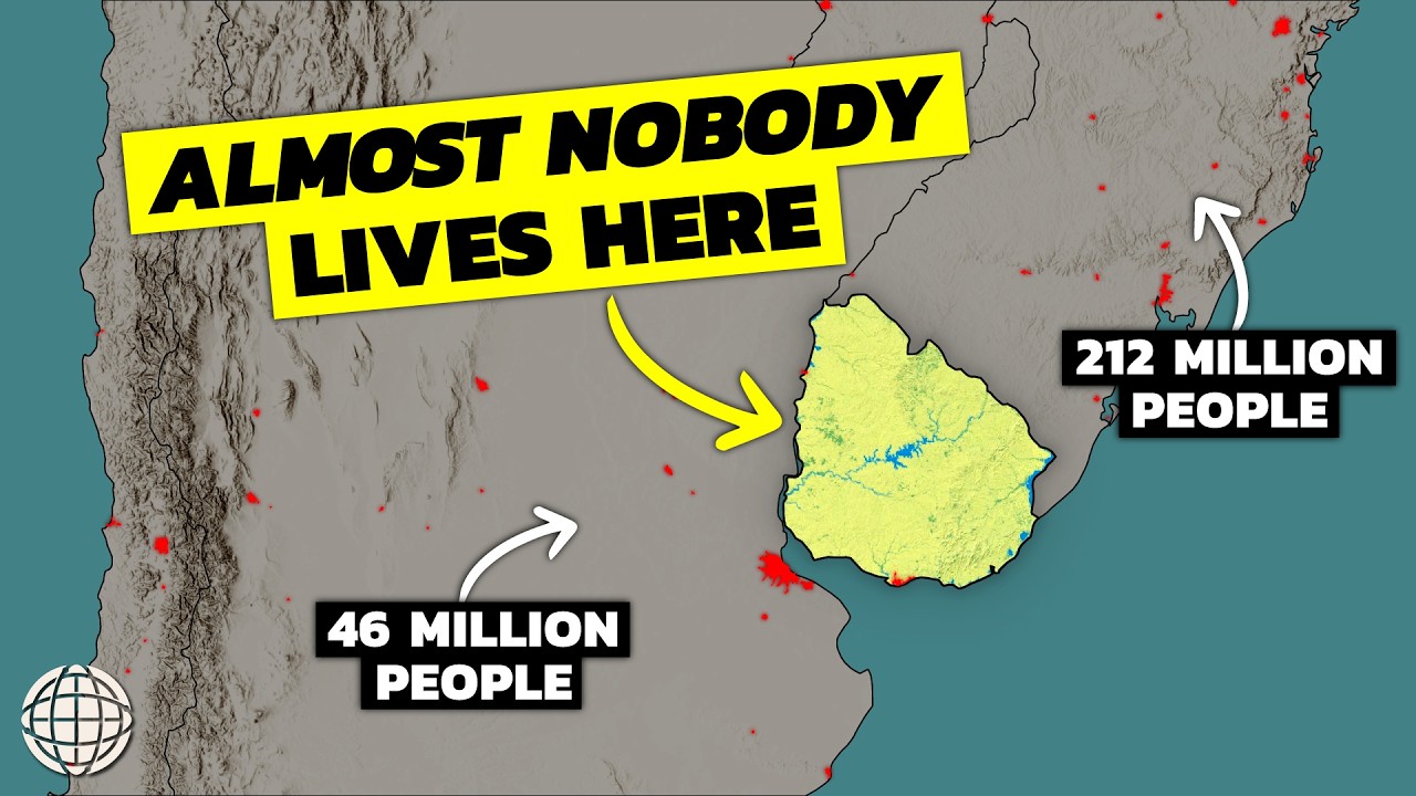 Why almost nobody lives in Uruguay: The surprising truth behind its low ...