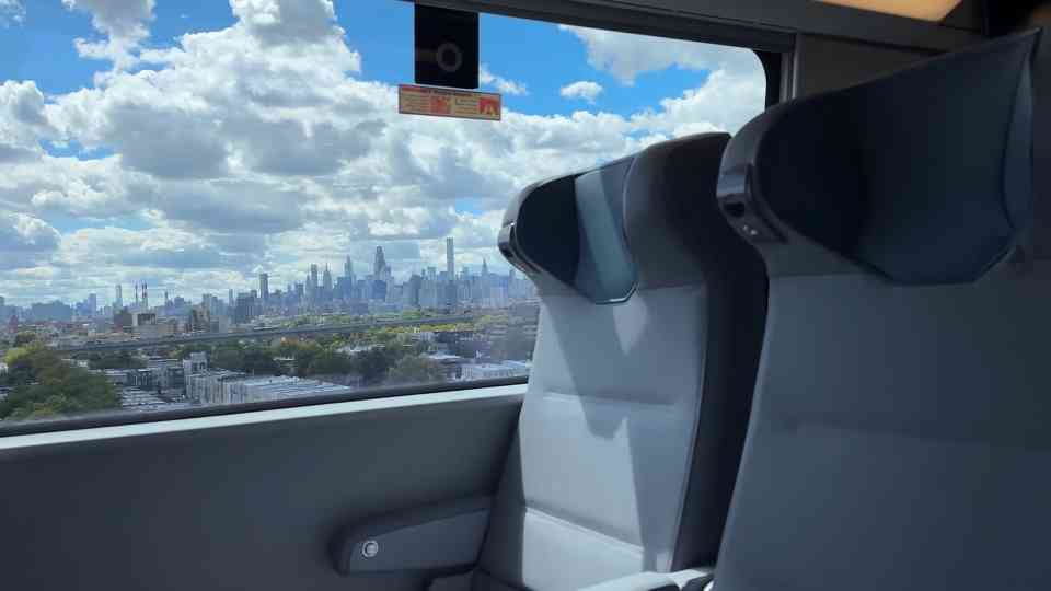 Riding on full speed: Inside America’s fastest train on the Northeast ...
