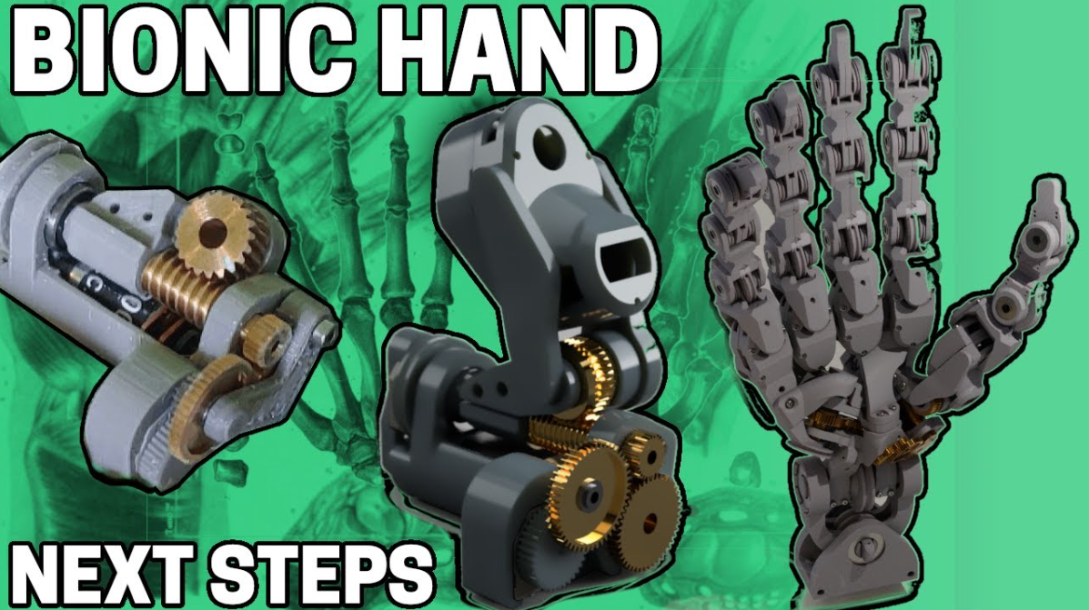 The next big upgrade for my biomimetic bionic hand