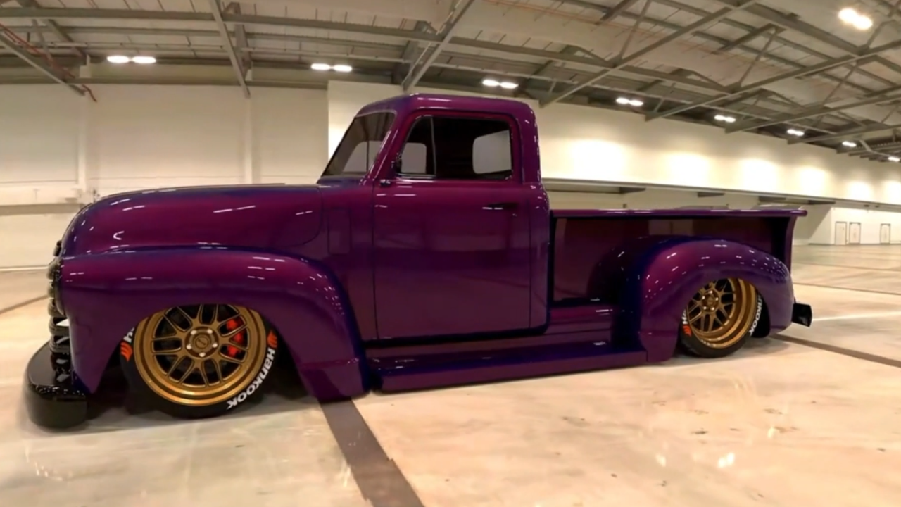 Chevy 3100 Medusa custom truck concept