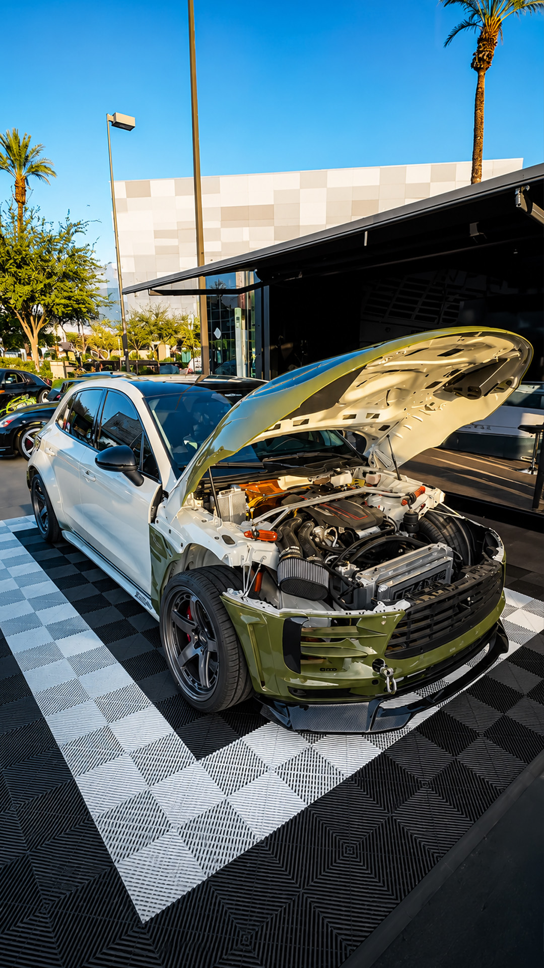 Porsche Macan becomes a wild drift build