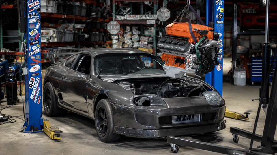 Hellephant swapped Supra goes completely wild