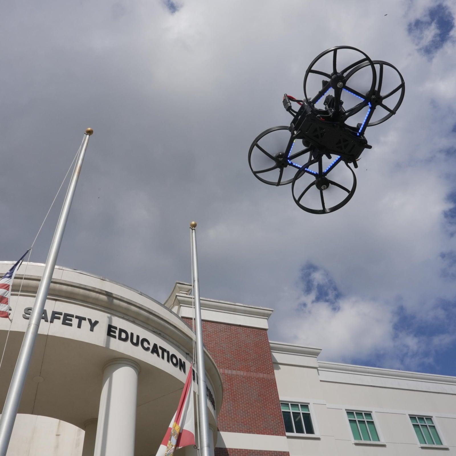 Schools are testing pepper-spraying drones to stop shooters