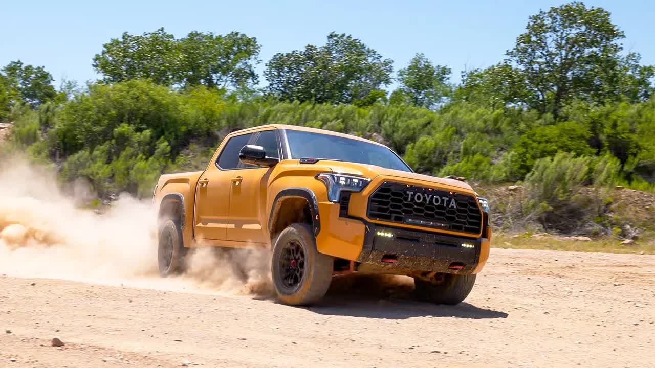 New Toyota Tundra TRD Pro takes direct aim at the Ford F-150 Raptor