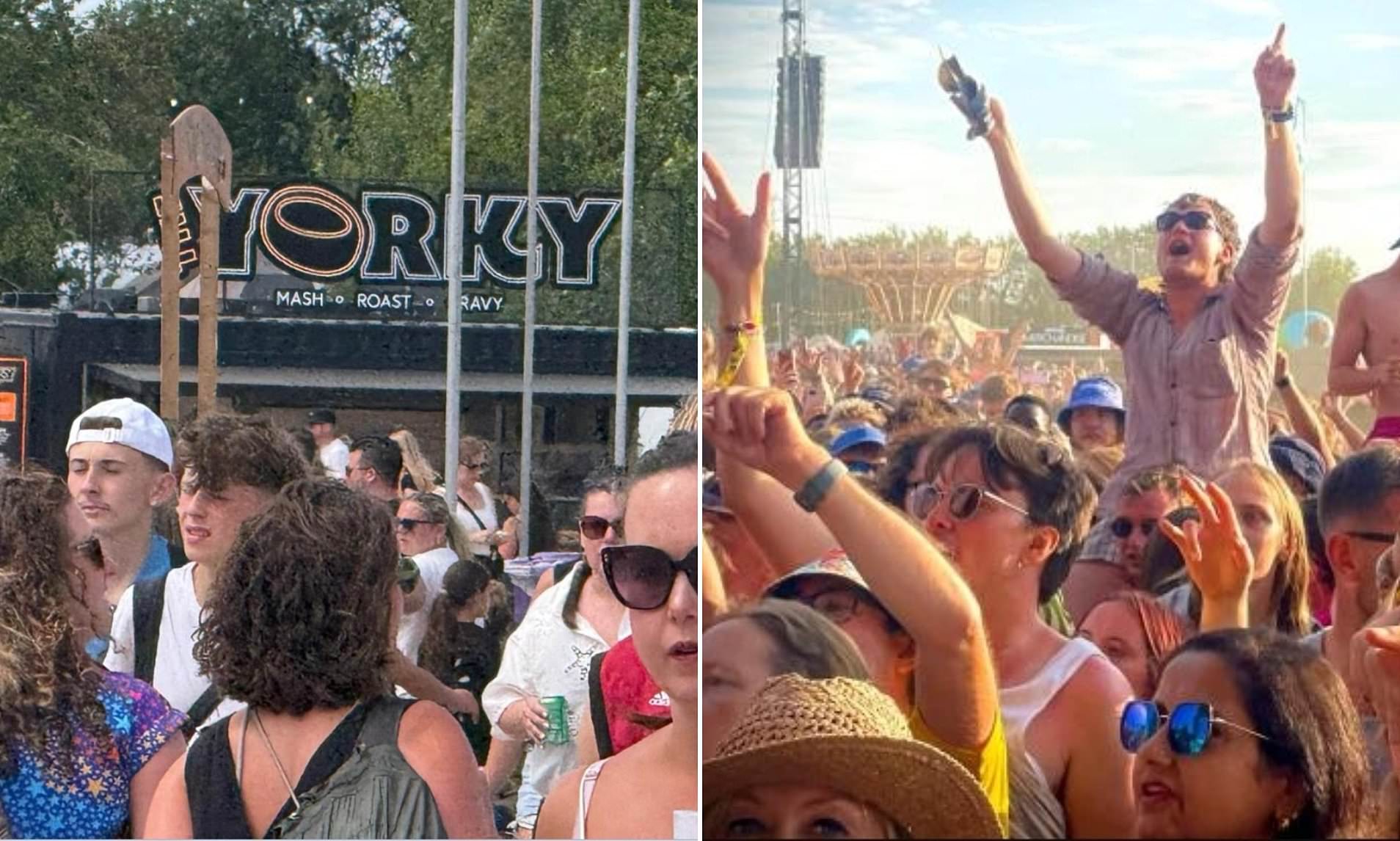 Dozens of revellers at festival are hit by food poisoning after eating at Yorkshire pudding stall