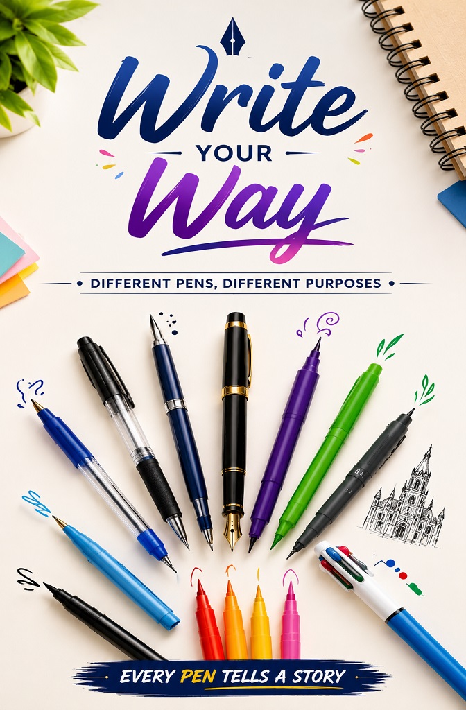 The ultimate writing pen guide