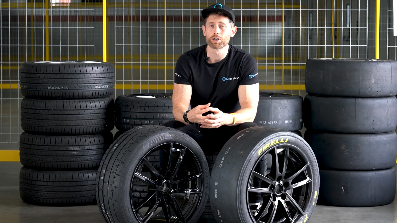 Real world track comparison between road and racing tires