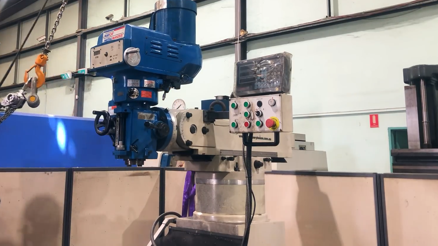 Milling machine bearing fix