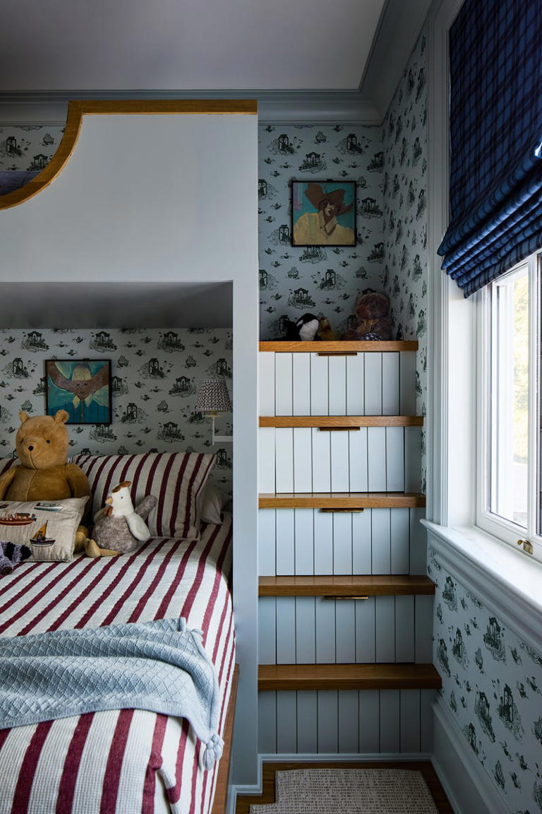 Inside this narrow row house, clever storage solutions are disguised as ...
