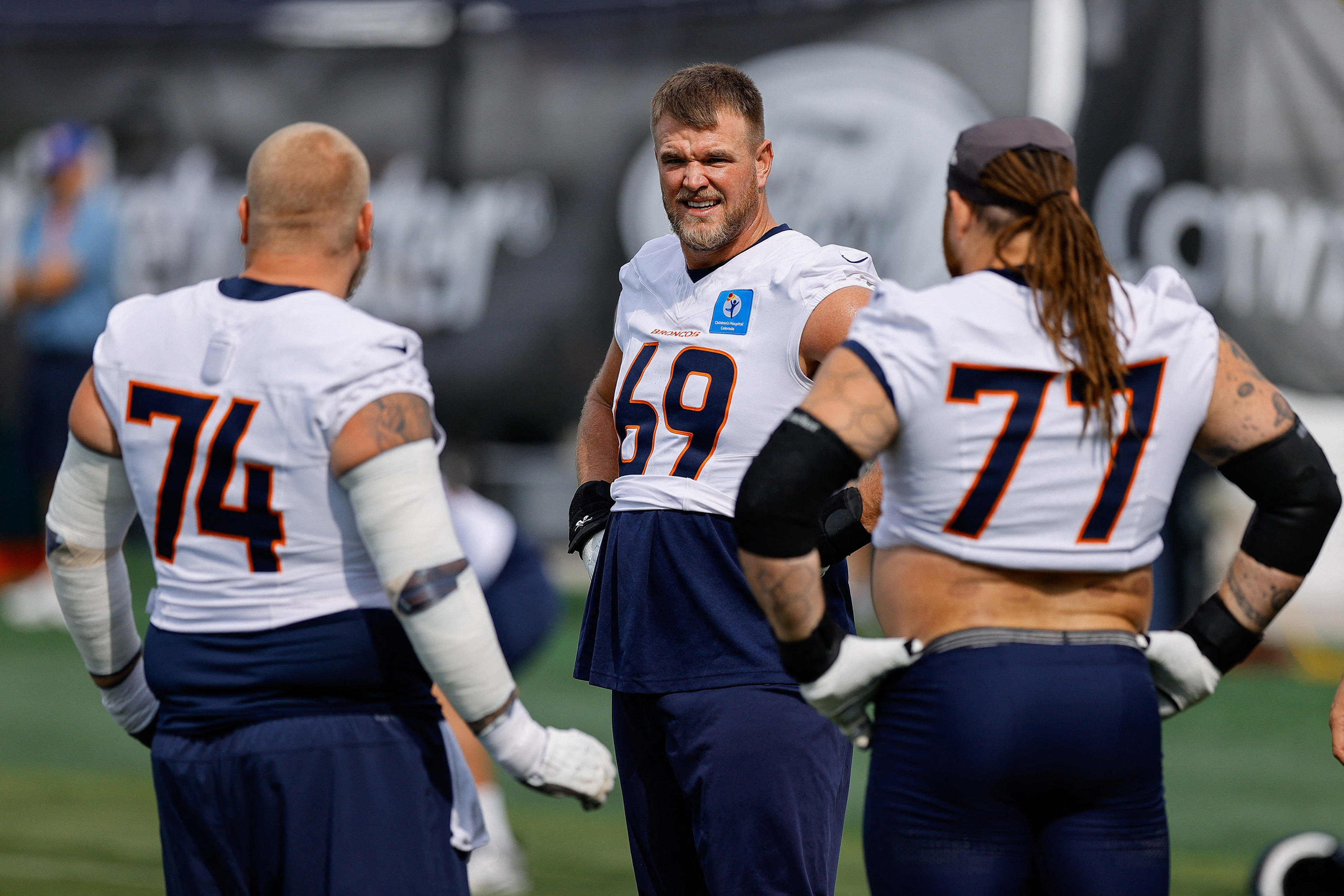 Broncos' projected offensive line depth chart going into training camp
