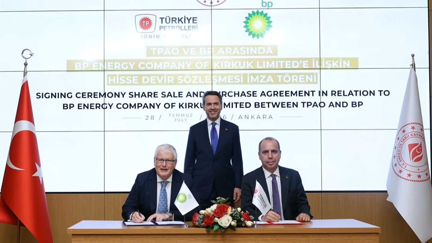 TPAO to acquire 15% interest in BP’s Kirkuk project