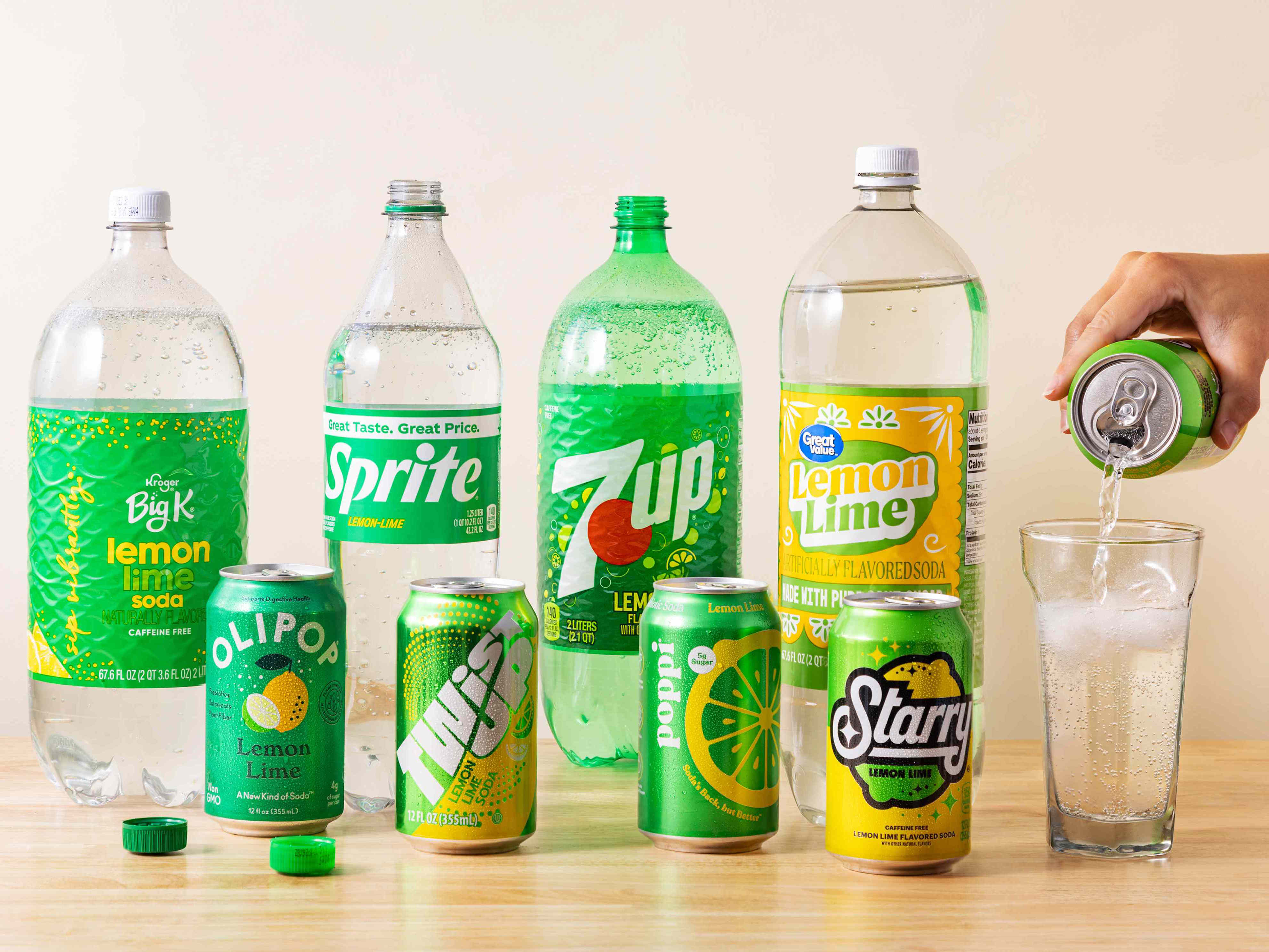 I tried 8 lemon-lime soda brands, and Sprite has officially been dethroned