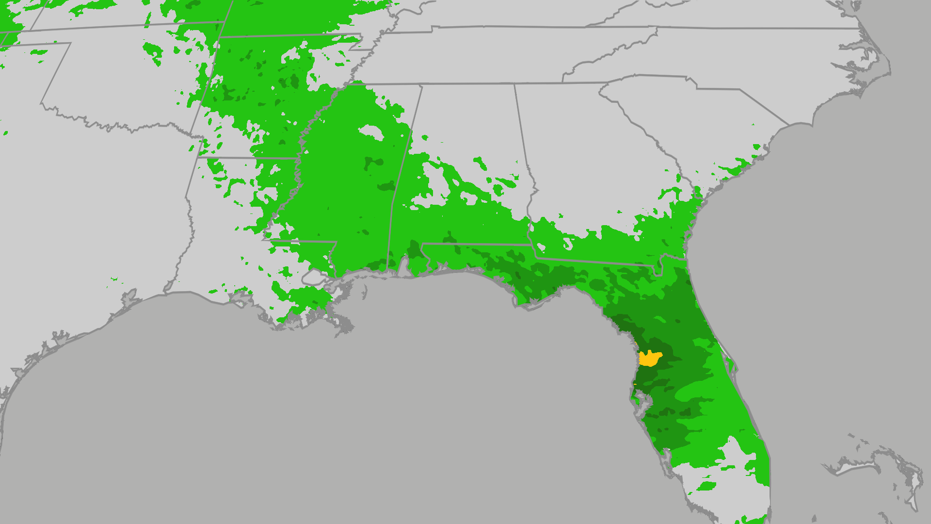Severe storms, soaking rains from Florida to Arkansas