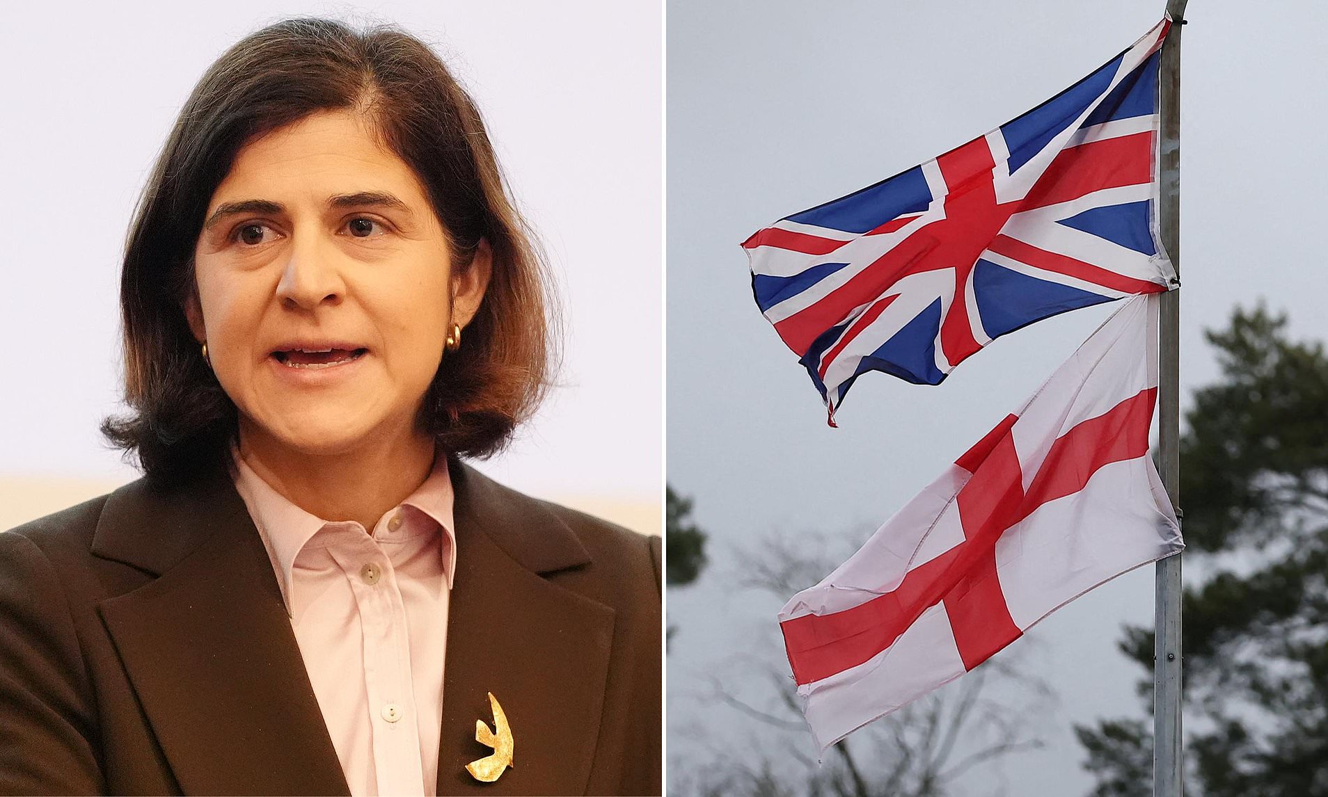 Labour minister Sarah Sackman demands 'unsettling' Union flags are taken down in her constituency