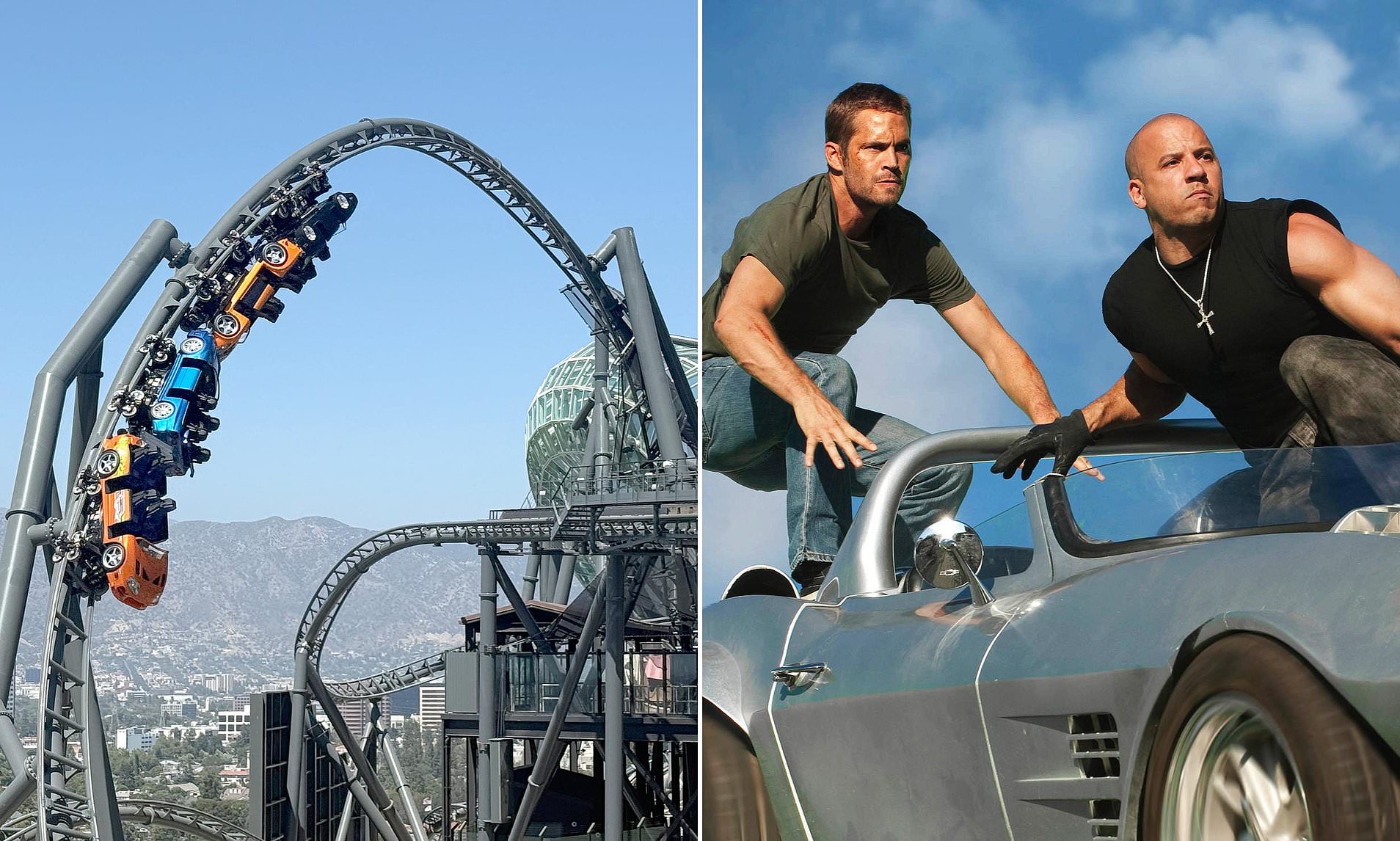 New Fast & Furious rollercoaster takes next step to grand opening after ...