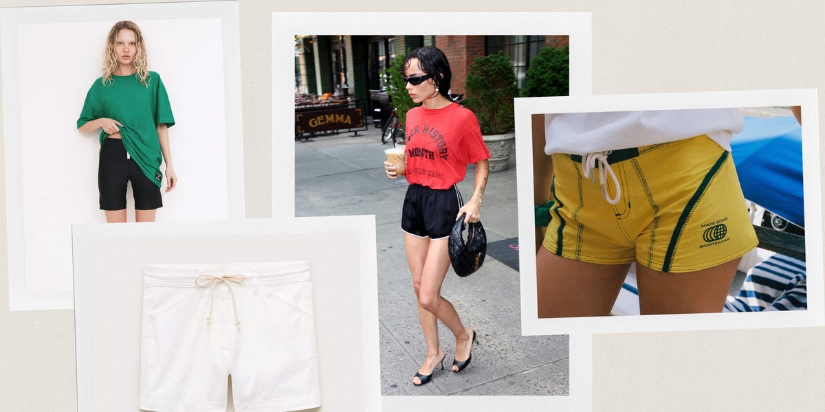 Sporty shorts are everywhere—here's the trick to pulling them off