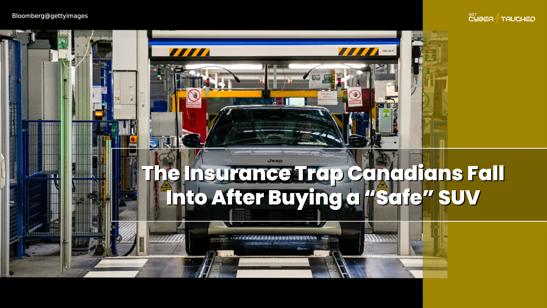 The insurance trap Canadians fall into after buying a “safe” SUV