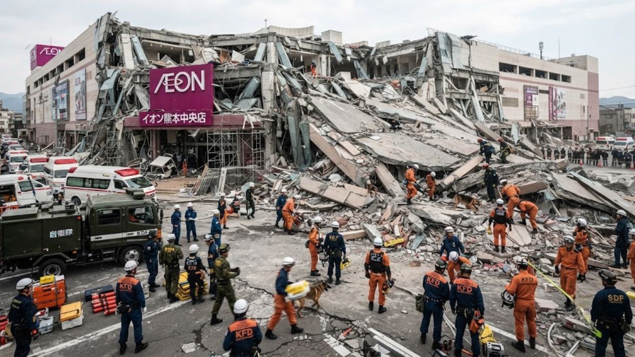 Japan earthquake kills 13 in Kumamoto