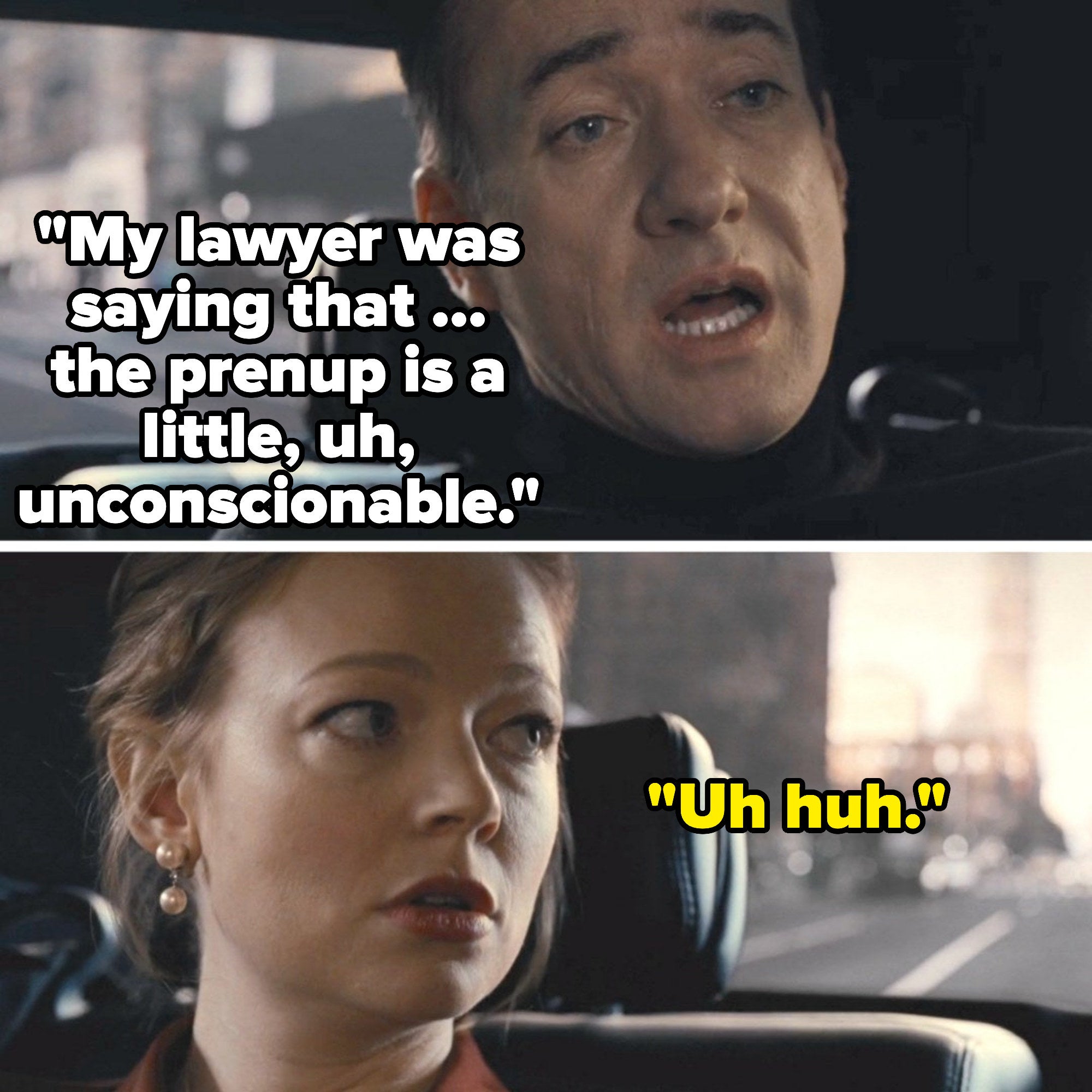 Screenshots from "Succession"