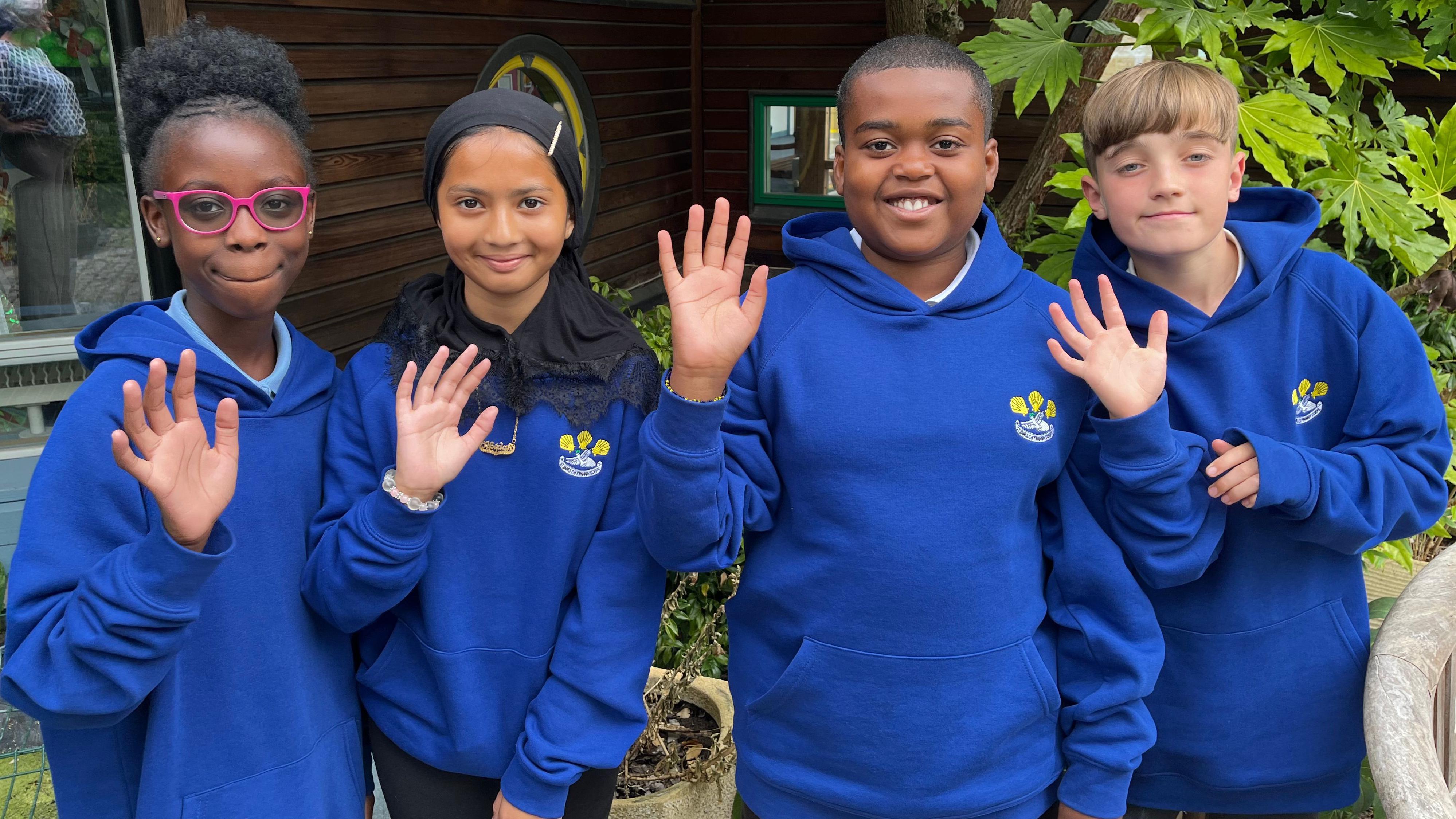 Year 6 pupils at St James Church of England Primary School have learnt sign language for a year
