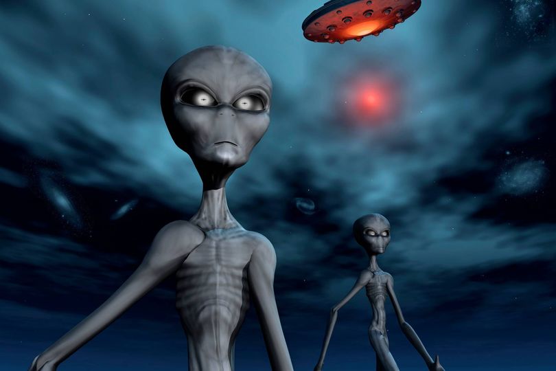 He claims aliens get in touch first
