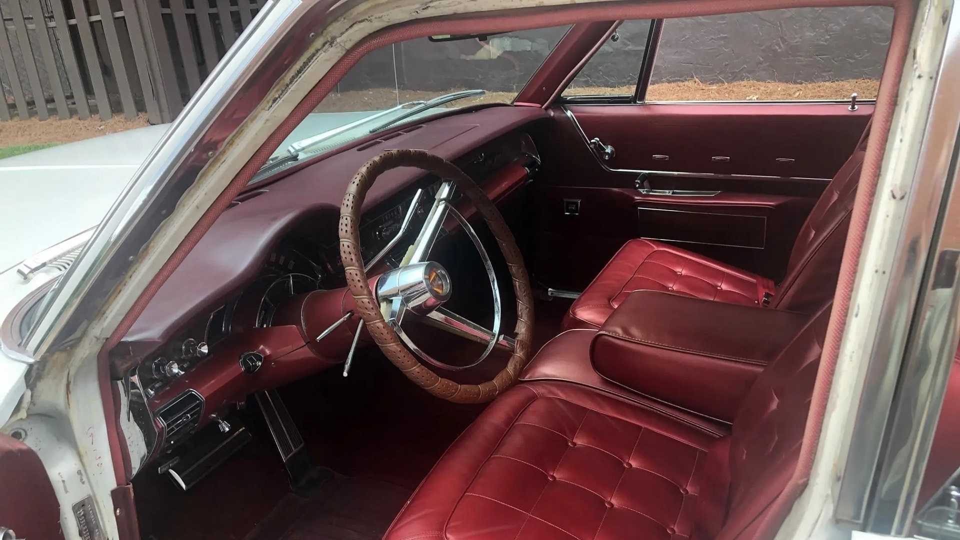 1965 Chrysler New Yorker Town & Country Wagon interior